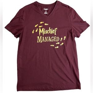 Goodfellow Lyndale Tee Mischief Managed Harry Potter Theme T-Shirt Size Medium